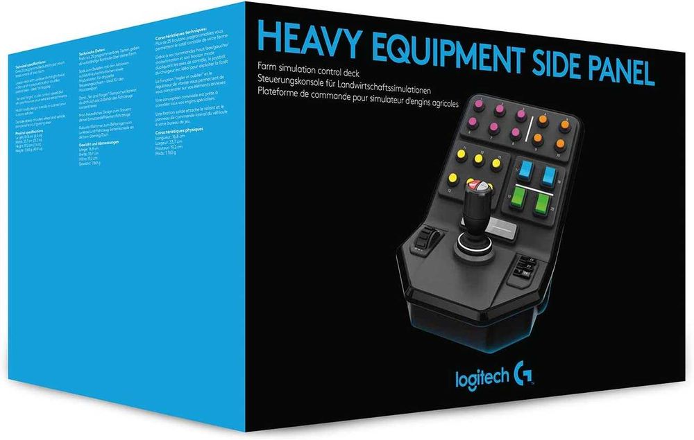 Страничен панел Logitech G Saitek За Farming Simulator