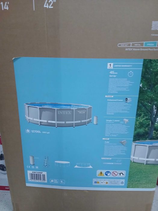 Басейн Intex 4.27m./1.07m.