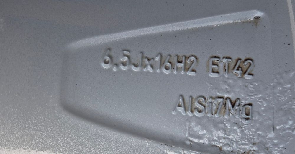 Джанти за VW 16 цола 5x112 6.5J ET42 ц.о 57.1мм