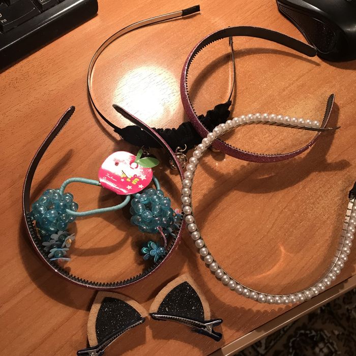 Набор для волос для девочки из 6 штук