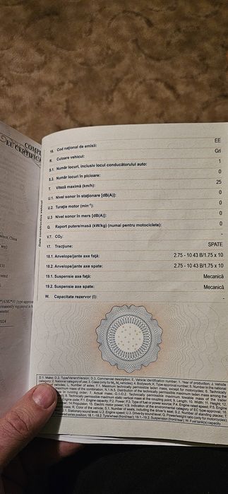 Vand scuter electric