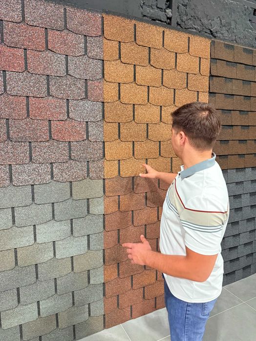 Крыша, Гибкая черепица, Андулин, Ондулин, мягкая черепица, кровля