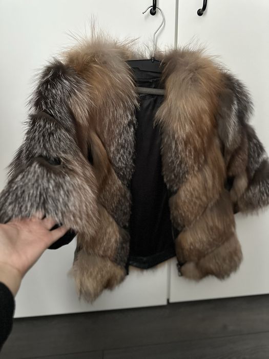 Vand haine de blana naturala vulpe