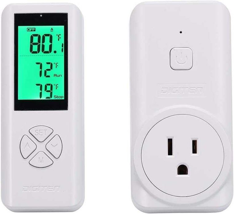 DIGITEN WTC100 Priză termostat Wireless Controler digital Telecomandă