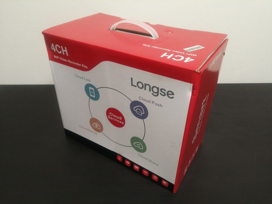 Wi-Fi Cams Kit Longse комплект видеонаблюдение NVR+4CHBullet IP камери
