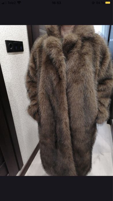 Шуба искусственная Neo mint