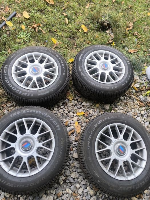 Джанти 15-ки bmw и нови зимни гуми