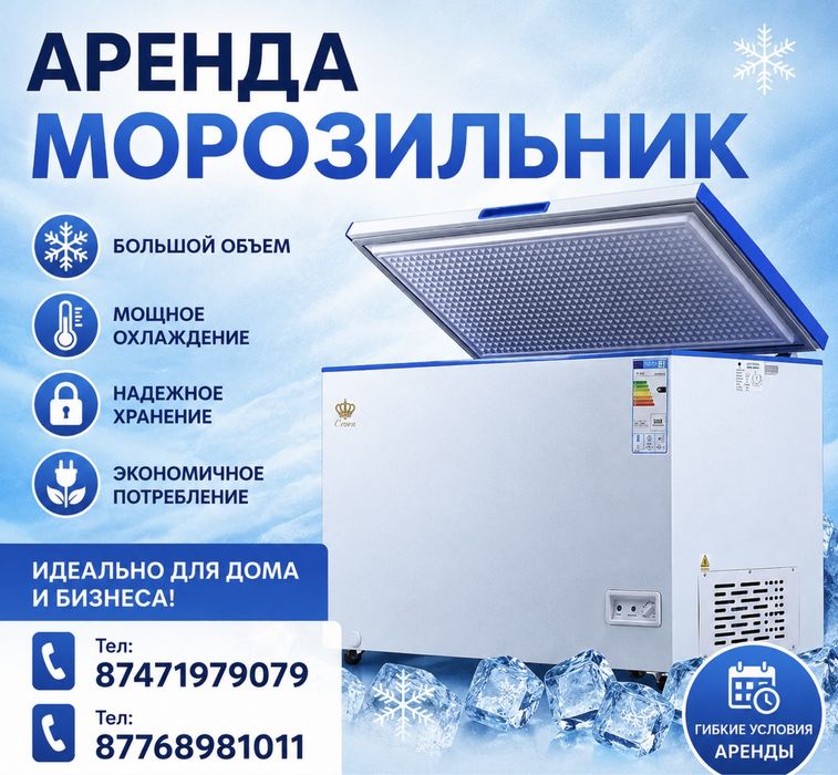 Аренда  Морозильник