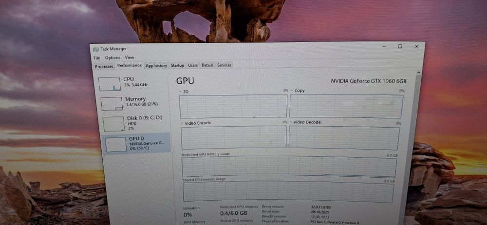 PC Gaming 1060 6GB