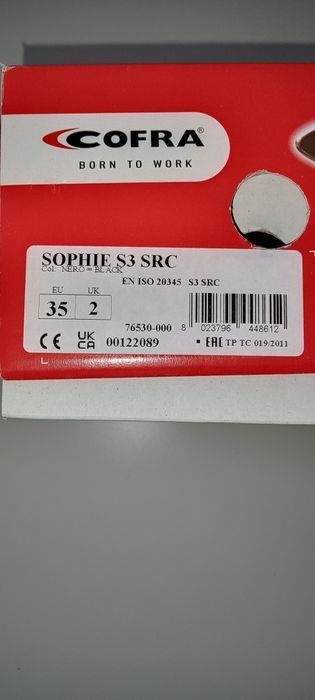 Работни обувки размер 35