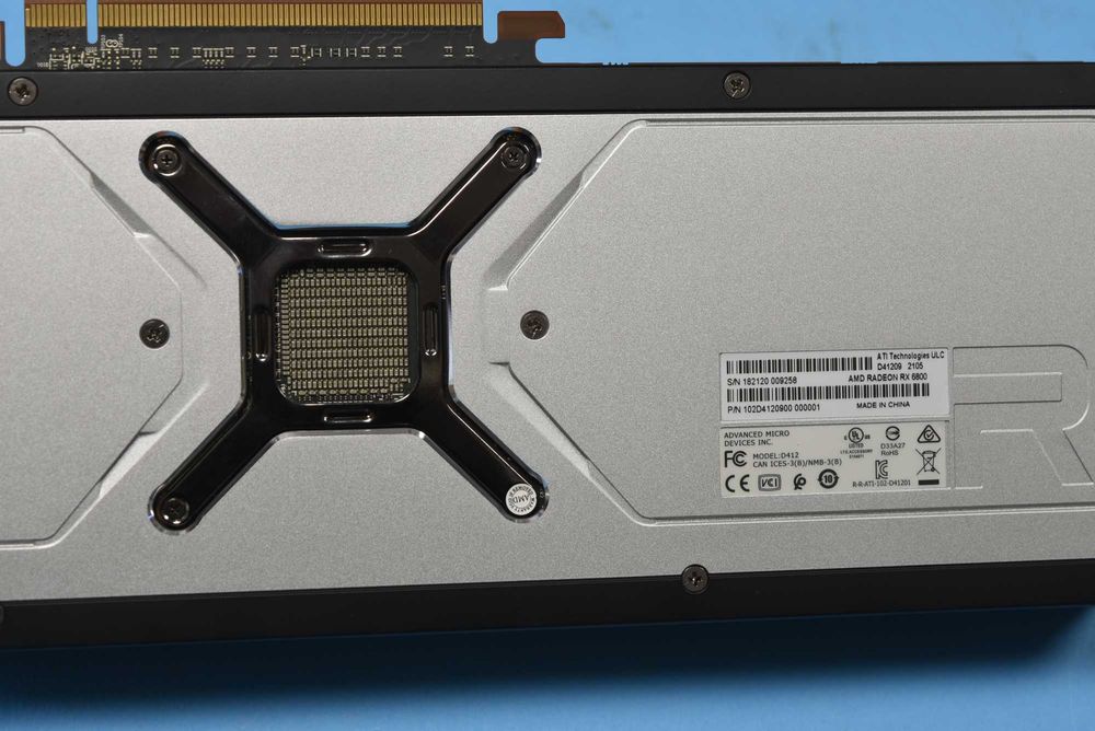 Видео карта AMD Radeon RX 6800 16GB Midnight Black Founder’s Edition