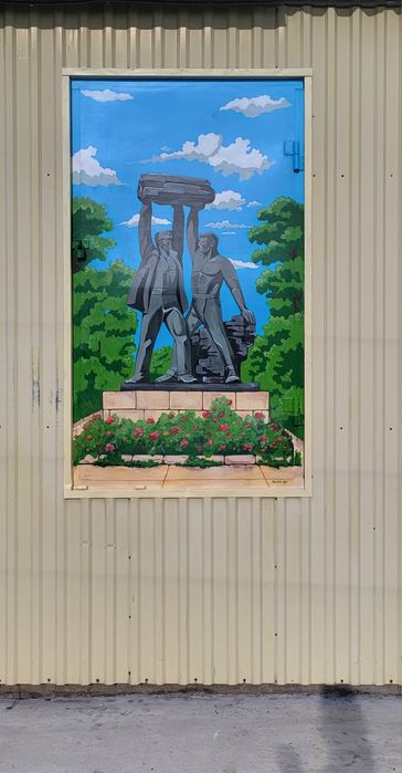 Роспись стен. Муралы. Художник. Выезд.
