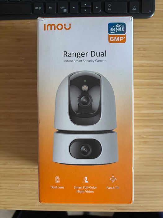 НОВА Двойна камера за видеонаблюдение IMOU Ranger Dual 6MP 2K + 2K