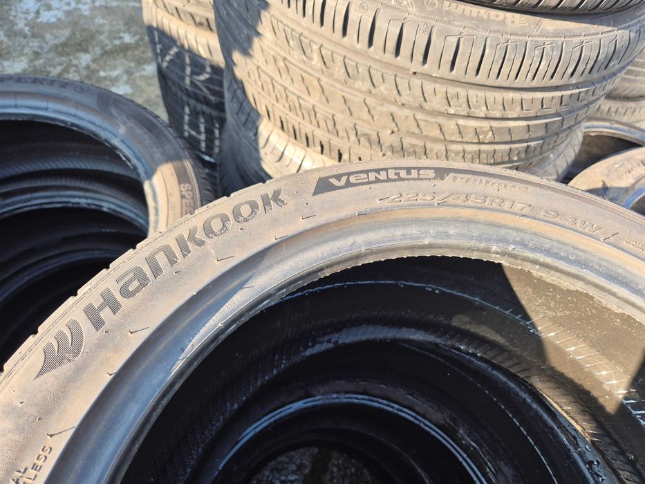 2 Anvelope de VARA - 225/45/17 - Hankook - CA UNELE NOI DOT 2024