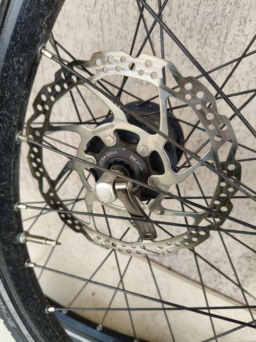 Roti complete 28" city bike, gravel, Shimano XT, far Led