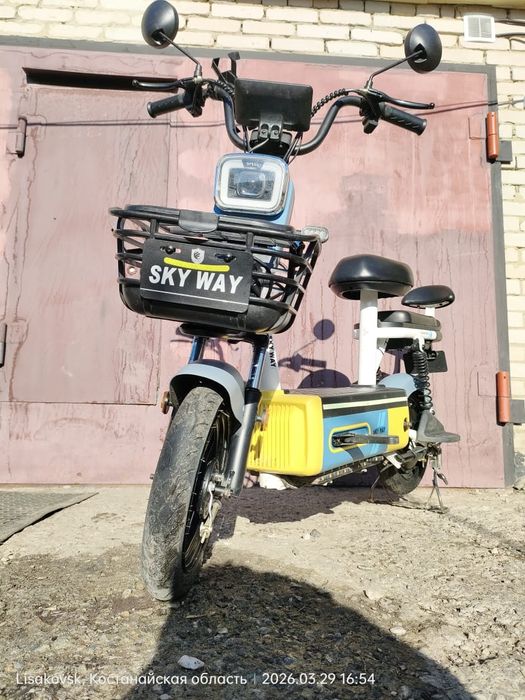 Продам электровелосипед в очень хорошем состоянии