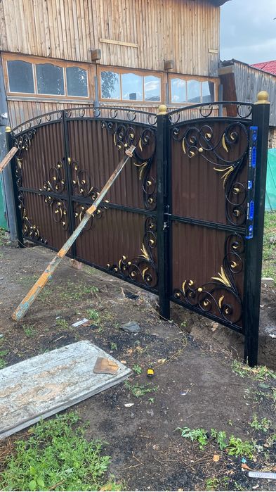 Кованные ворота на заказ