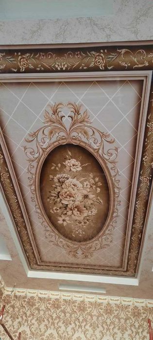 Багет пайка гарпун фотопечать комплектующие натяжных потолков