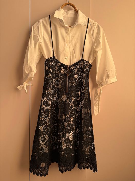 Женское Платье рубашка