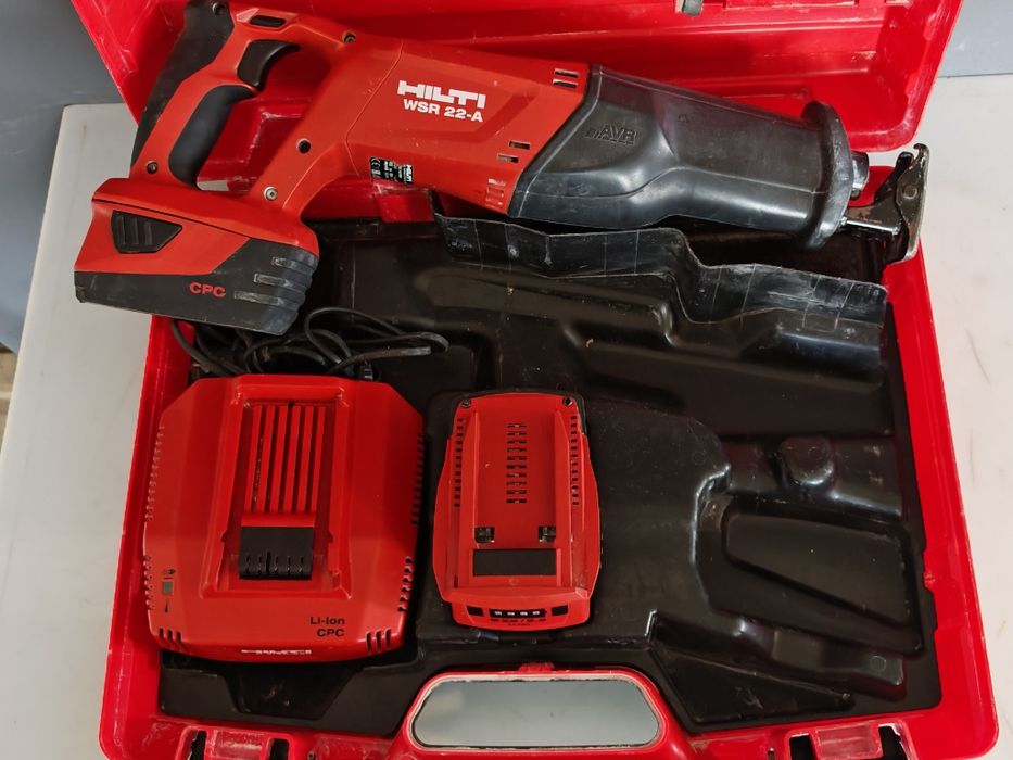 HILTI WSR 22-A – Професионален акумулаторен саблен трион