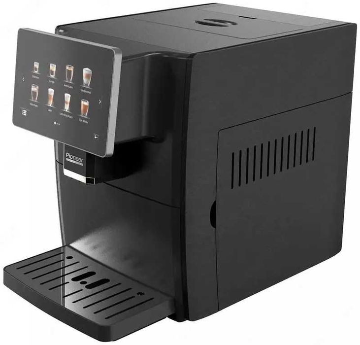 Автоматическая Кофемашина Uakeen ZL-1504 с кофемолкой и капучинатором.