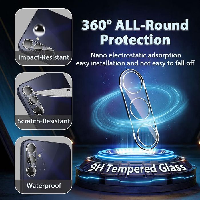 Стъклен Протектор за Камера за Samsung Galaxy A05s A15 A25 A35 A55