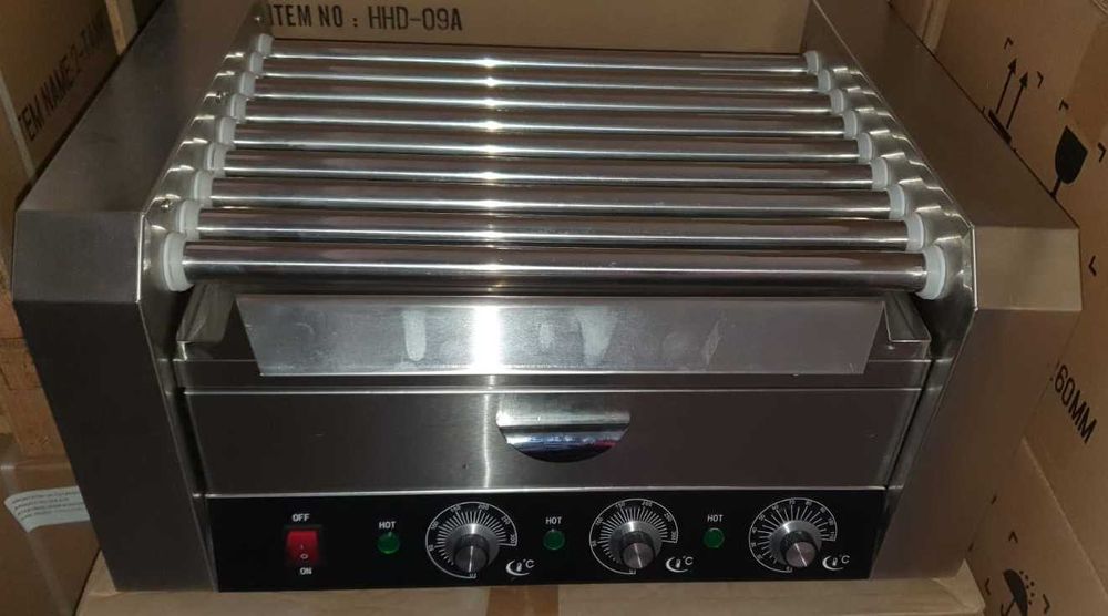 Reducere Aparat electric grill hot-dog sertar cald- Transport Gratuit