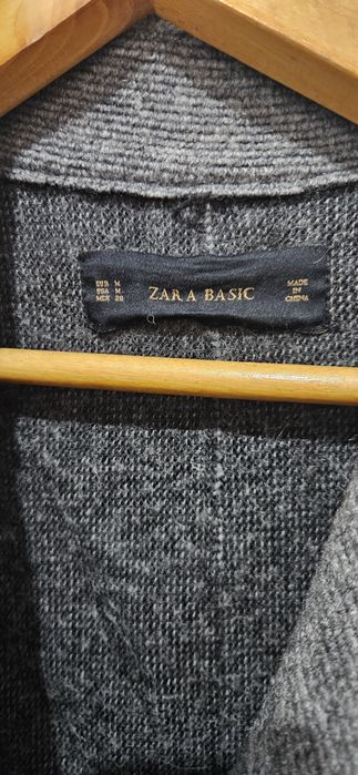 Zara щерсть пальто
