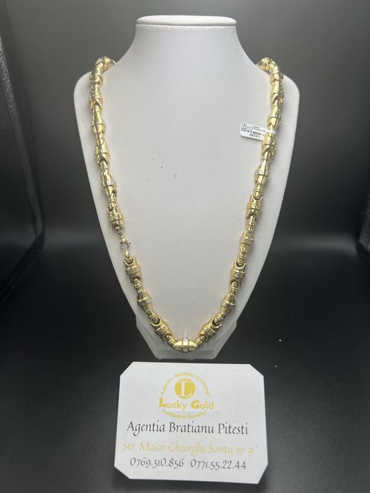 Lant aur 14 k 42,67 gr lungime 62 cm cod 20347