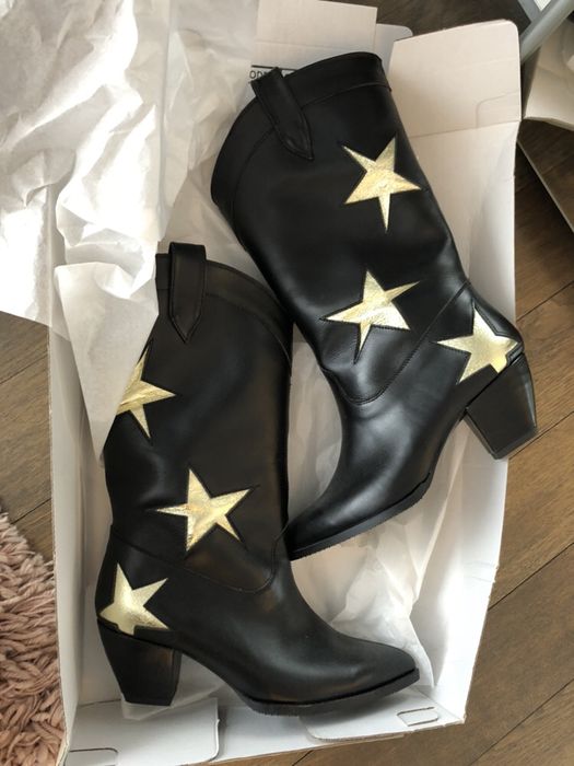 Cizme piele Lust of Creation (western cowboy boots) 38