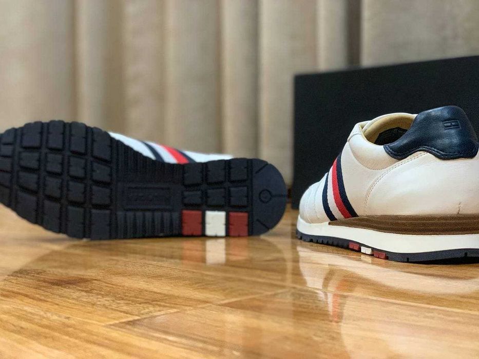 Tommy Hilfiger мужские кожаные кроссовки Размер 44