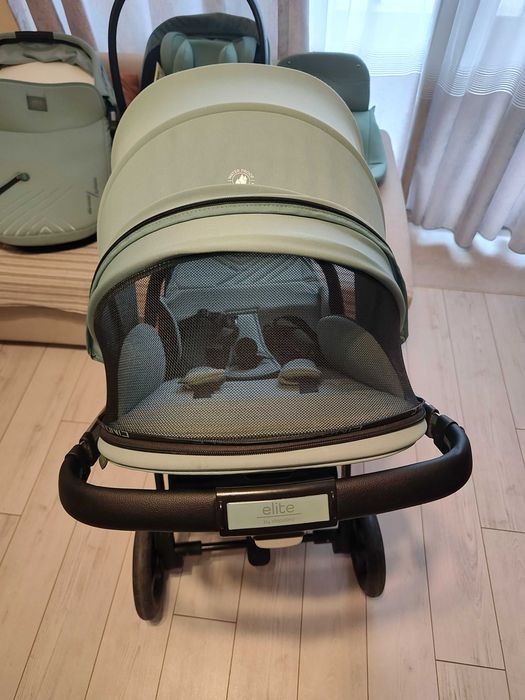 Бебешка количка 3 в 1 Chipolino - Елит, мента