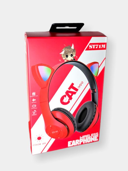 Cat Ear наушники с кошачьими ушками