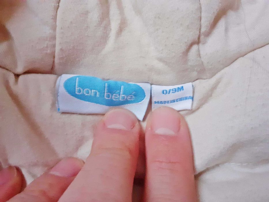 Combinezon / costum bebe 0-9 luni Bon Bebe - Girafa