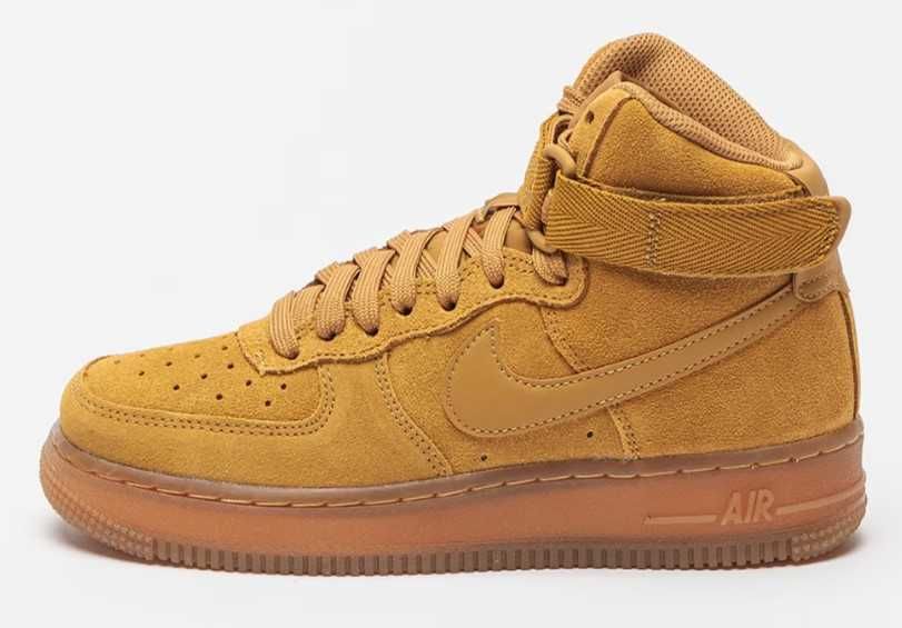 Ghete NIKE Air Force 1 Hi leather, originali,piele, jordan, masura 39