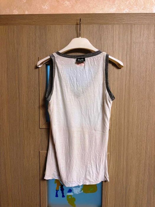 Подарявам - дамски бял потник D&G