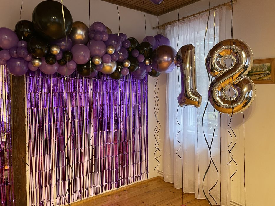 Aranjamente cu baloane Majorat