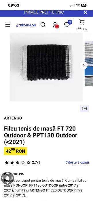 masa/huse /2 palete /mingi/ 2 fileu / scaunul arbitrului !
