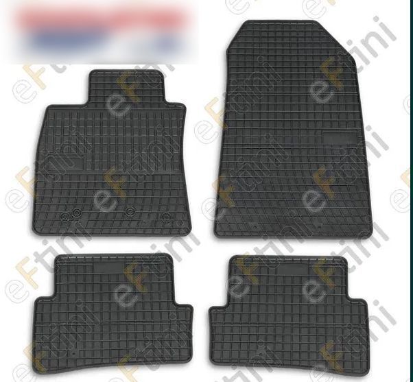 Автомобилни гумени стелки Frogum за Рено Клио / Renault Clio 4 (2012-)