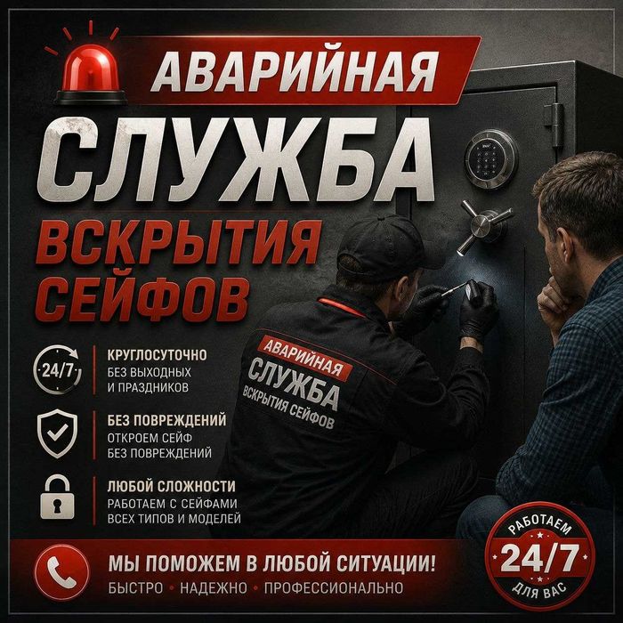 Вскрытие сейфа•открыть замок_ремонт|замена замка~дверь*Сейф^гараж-авто