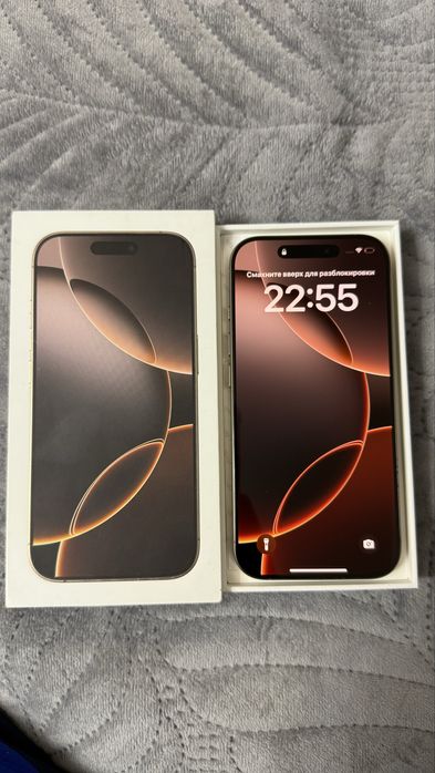Iphone 16 pro 256 gb, desert titanium