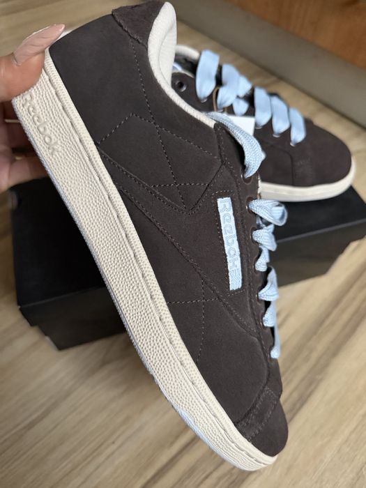 Оригинални нови кожени маратонки Reebok x SNEEZE! 44 н