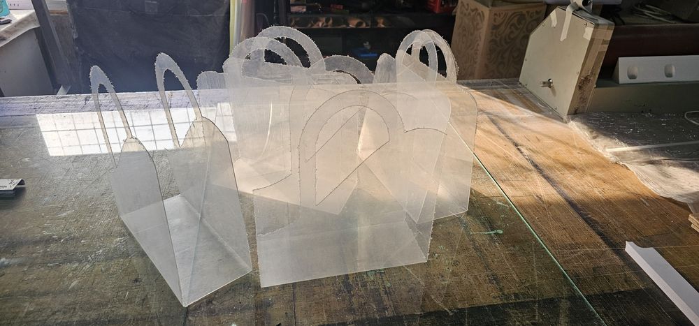 Сумка пластиковая для цветов