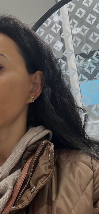 Обеци 14 карата злато