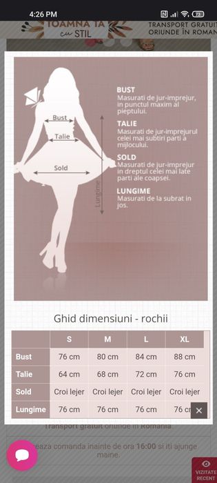 Rochie eleganta neagra, noua cu eticheta