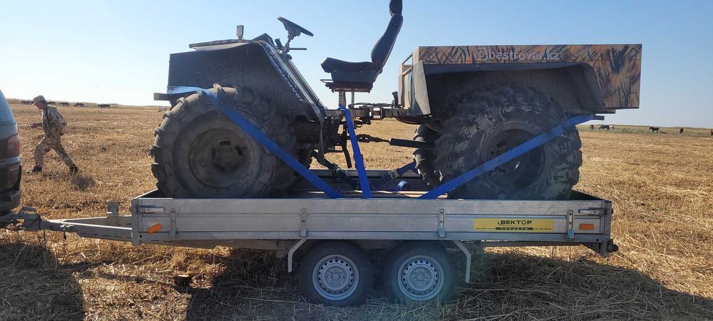 Снегоболотоход переломка