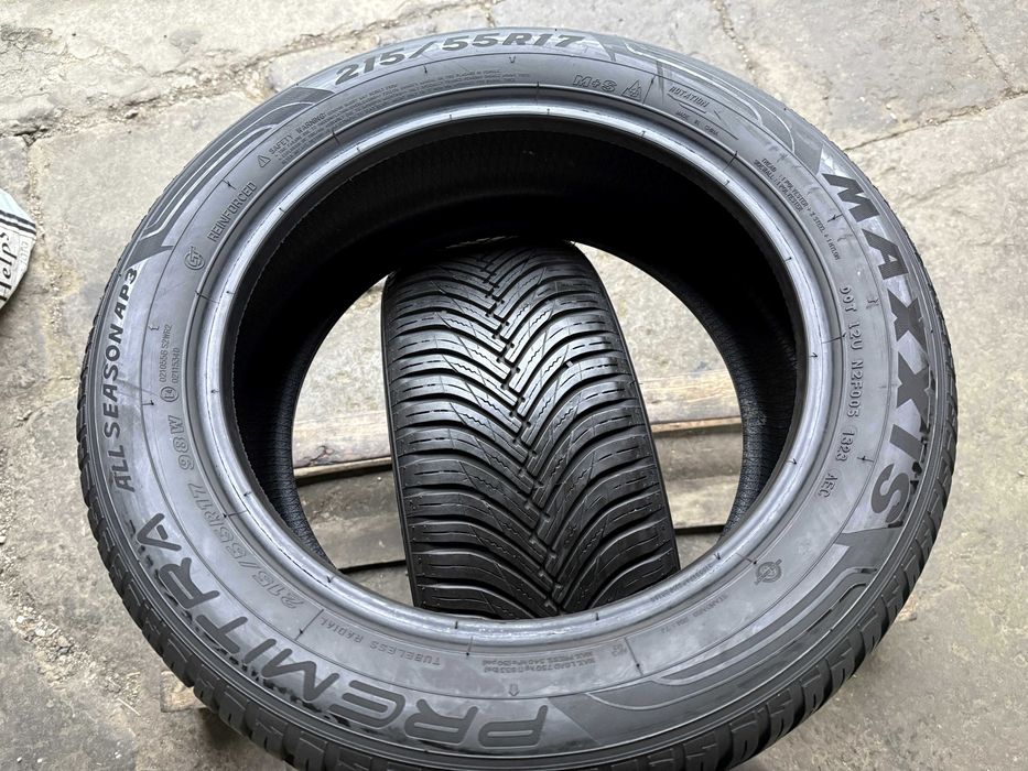 2x Anvelope All Season 215/55 R17 - Maxxis Premitra AllSeason AP3