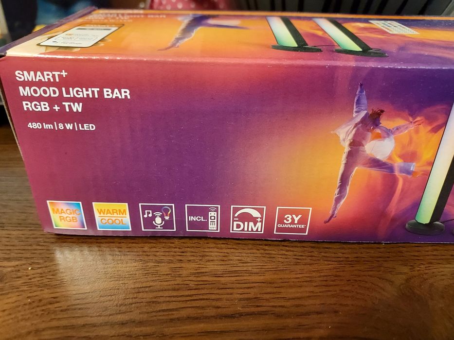 Комплект 2 смарт лампи LED RGB Ledvance Mood Light Bar, Wi-Fi