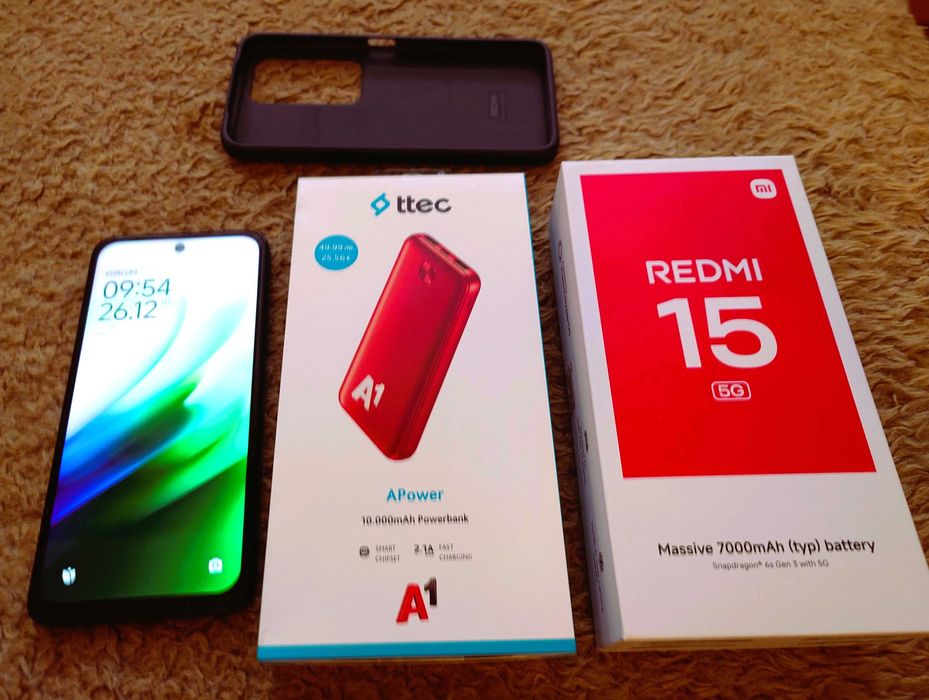 Xiaomi Redmi 15 5G 256 GB +ЕКСТРИ !