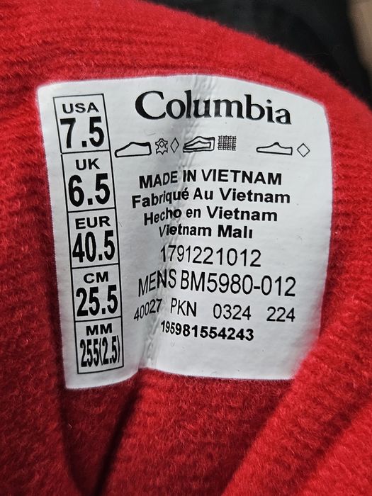 Ghete Columbia nr 40 si 40,5